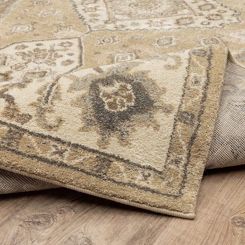 StyleHaven Franklin Border Medallions Area Rug