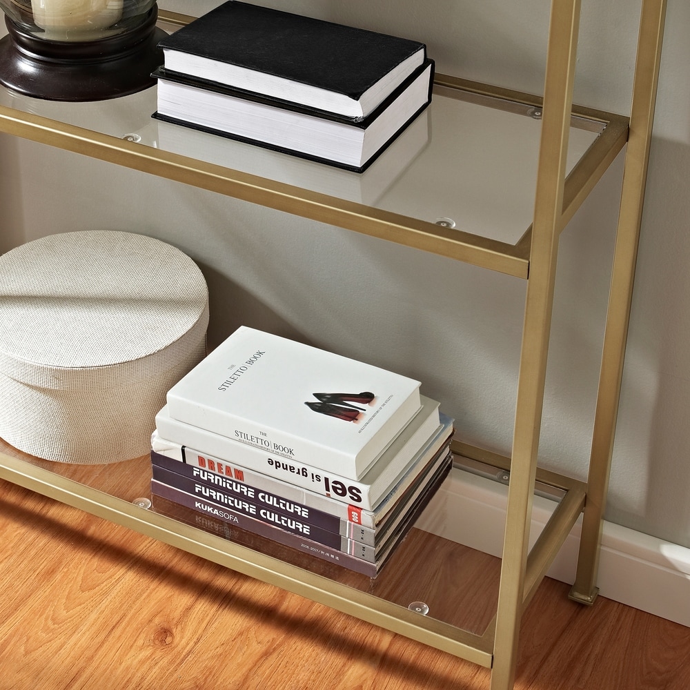 Aimee Glass etagere