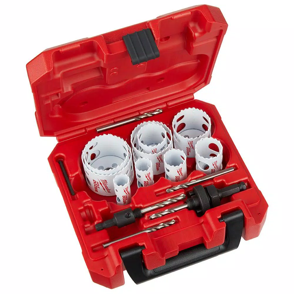 Milwaukee Hole Dozer General Purpose Bi-Metal Hole Saw Set (17-Piece) and#8211; XDC Depot