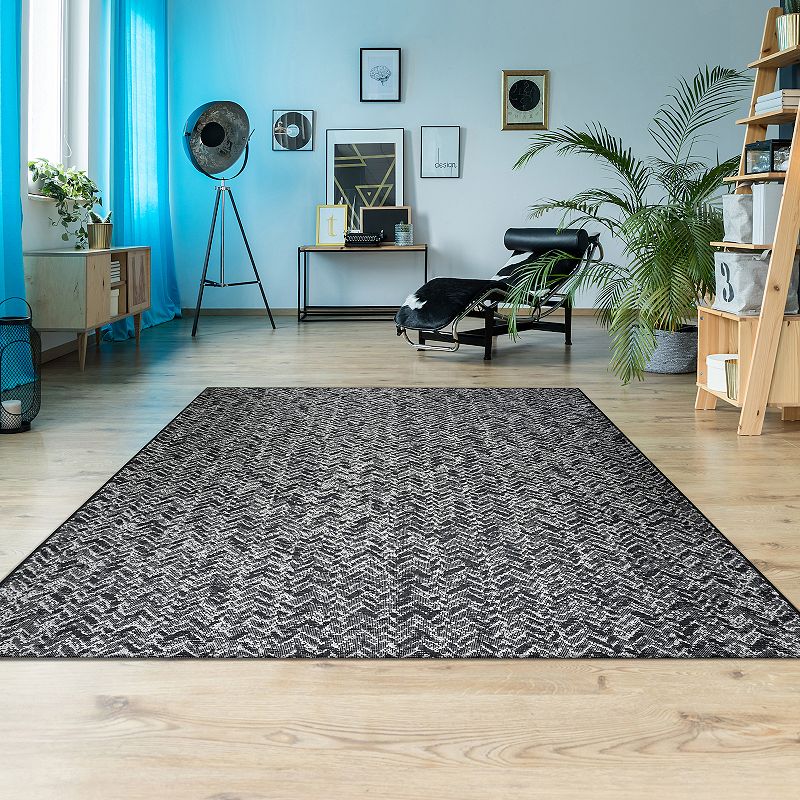 Couristan Afuera Herringbone Path Indoor Outdoor Area Rug