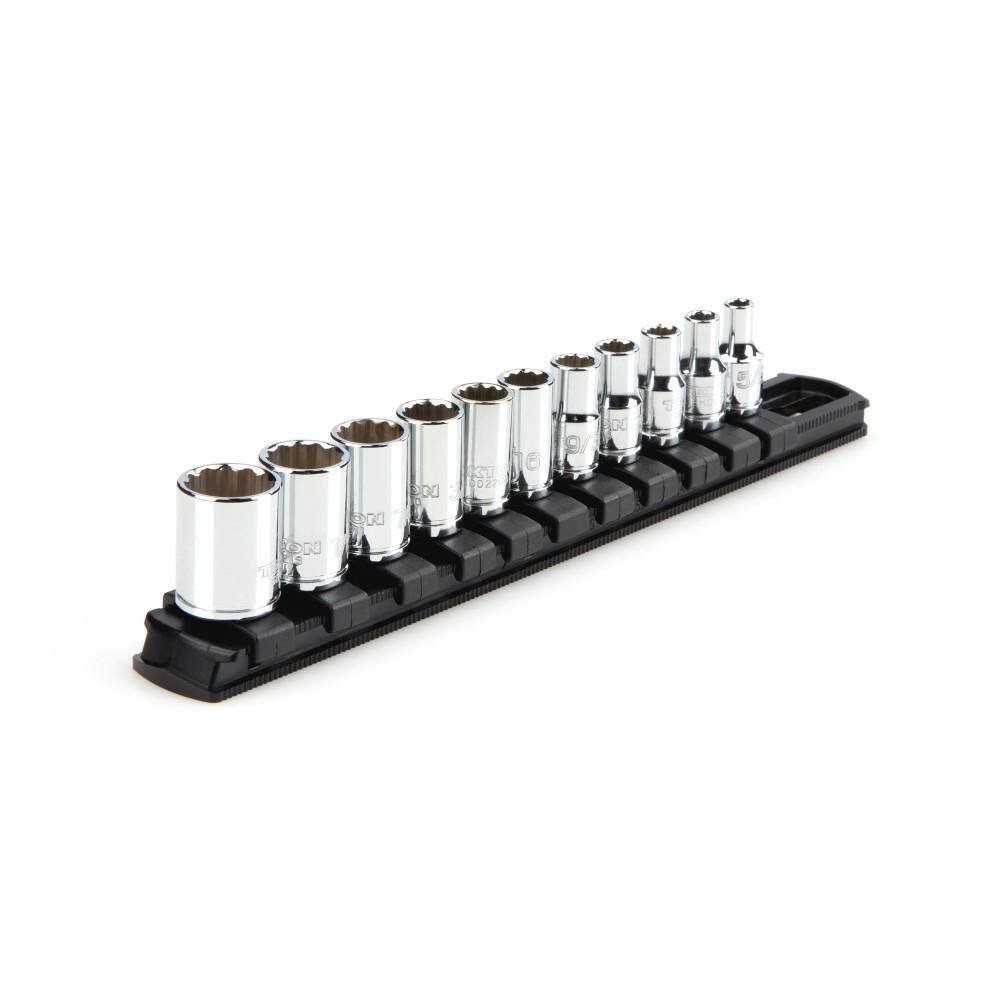 TEKTON 14 in. Drive 12-Point Socket Set (11-Piece) SHD90103