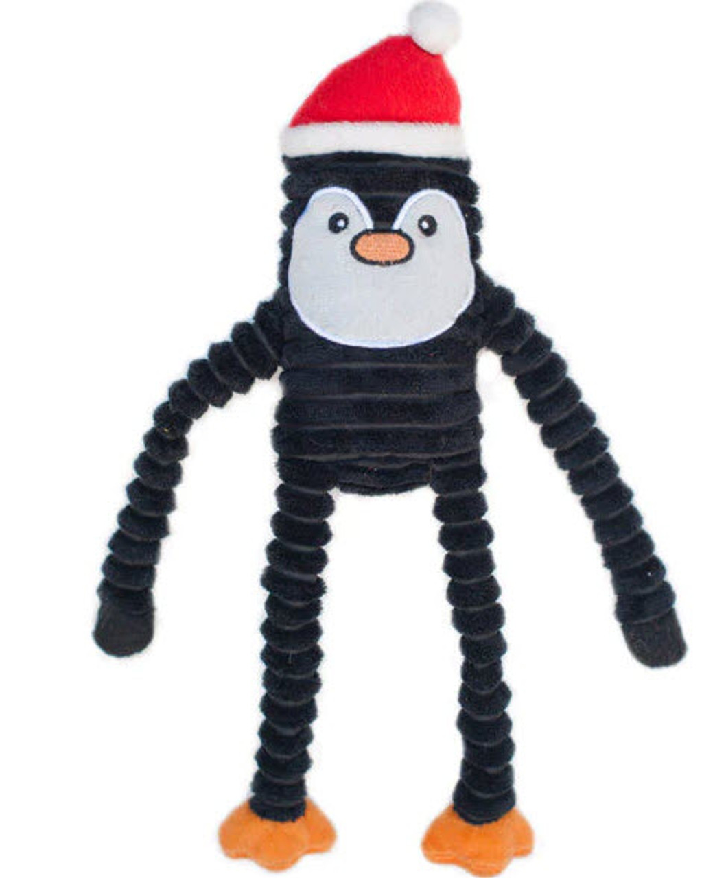 Zippy Paws Christmas Holiday Crinkle Penguin Dog Toy