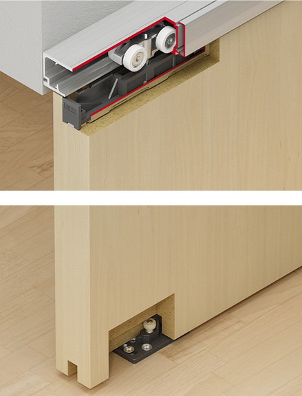 Hafele Sliding Door Hardware  EKU Porta 60/100 HM/...