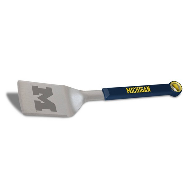 Ncaa Michigan Wolverines Stainless Steel Bbq Spatula With Bottle Opener