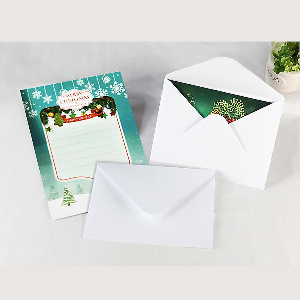 Merry Christmas Cards Diy Handmade Cards Round Drill Greeting Cards Rhinestones Embroidery Arts Crafts Gifts  Style 7