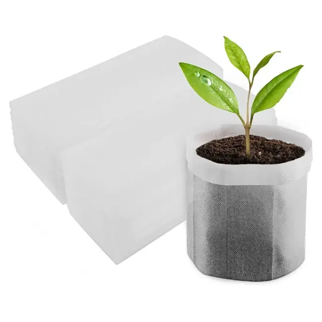 Nursery Bags Non Woven Plants Grow Bags Seed Starter Bags Fabric Seedling Pots For Home Garden Supply