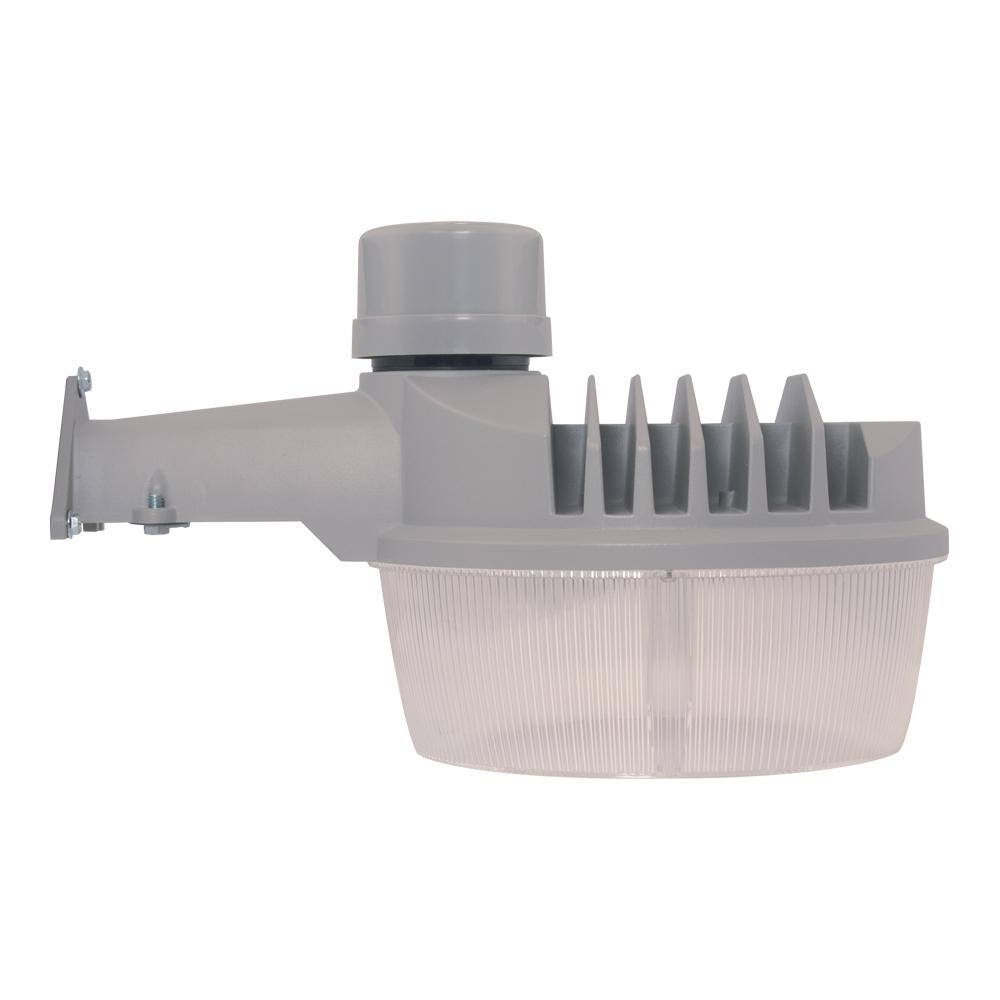 Halo ALS 100-Watt Equivalent Integrated LED Gray Dusk to Dawn Area Light 4000K ALS10A40GY