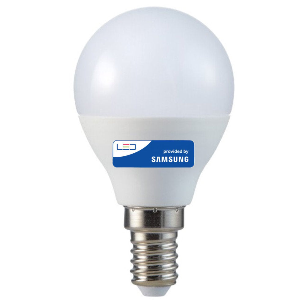 VTAC 856  LED Golf Ball SES E14 Lamp Bulb 5.5W (40W) 470 Lumens 3000k Warm White