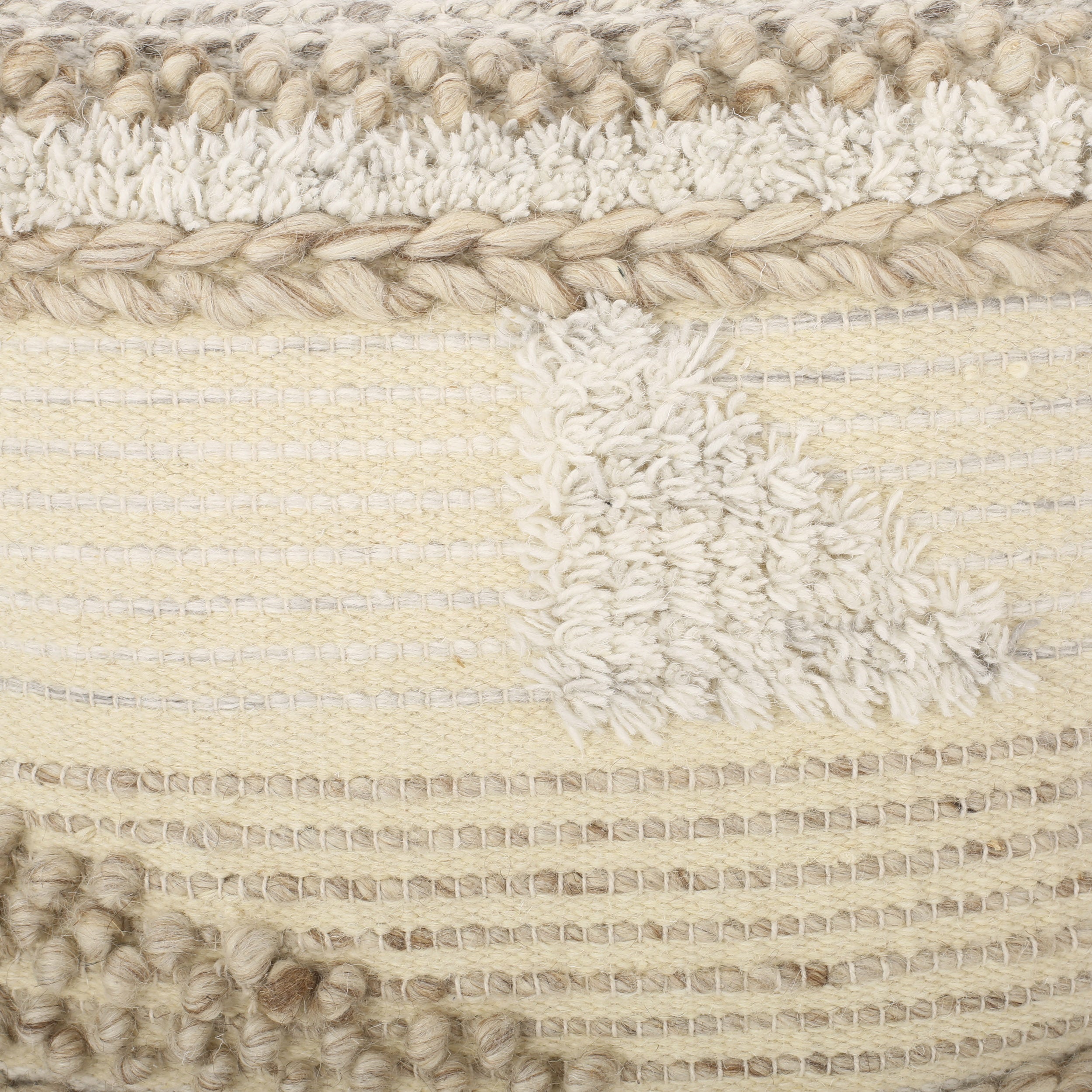 Afsheen Hand Loomed Boho Throw Pillow