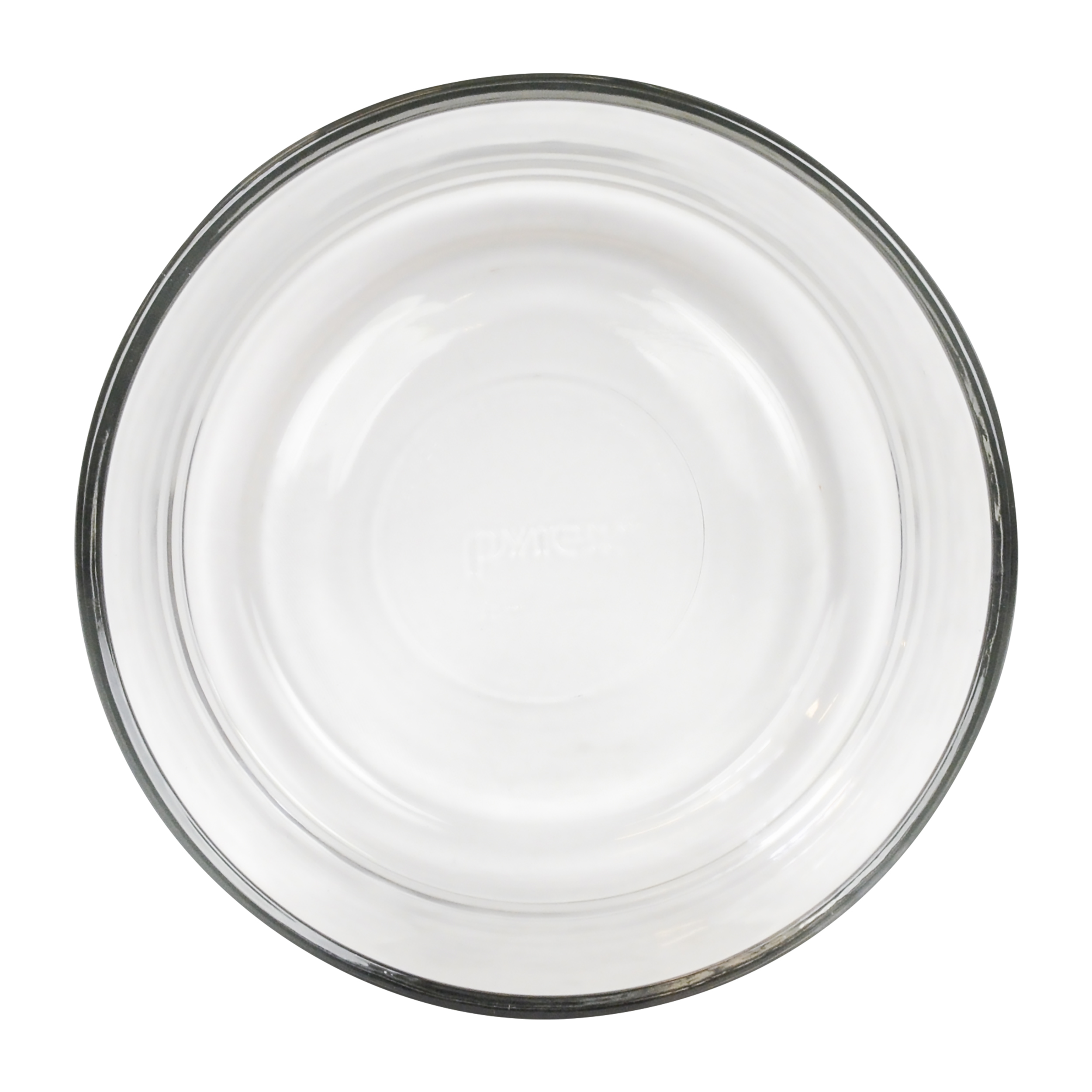 Pyrex 7201 4-Cup Round Clear Glass Food Storage Bowl (4-Pack)