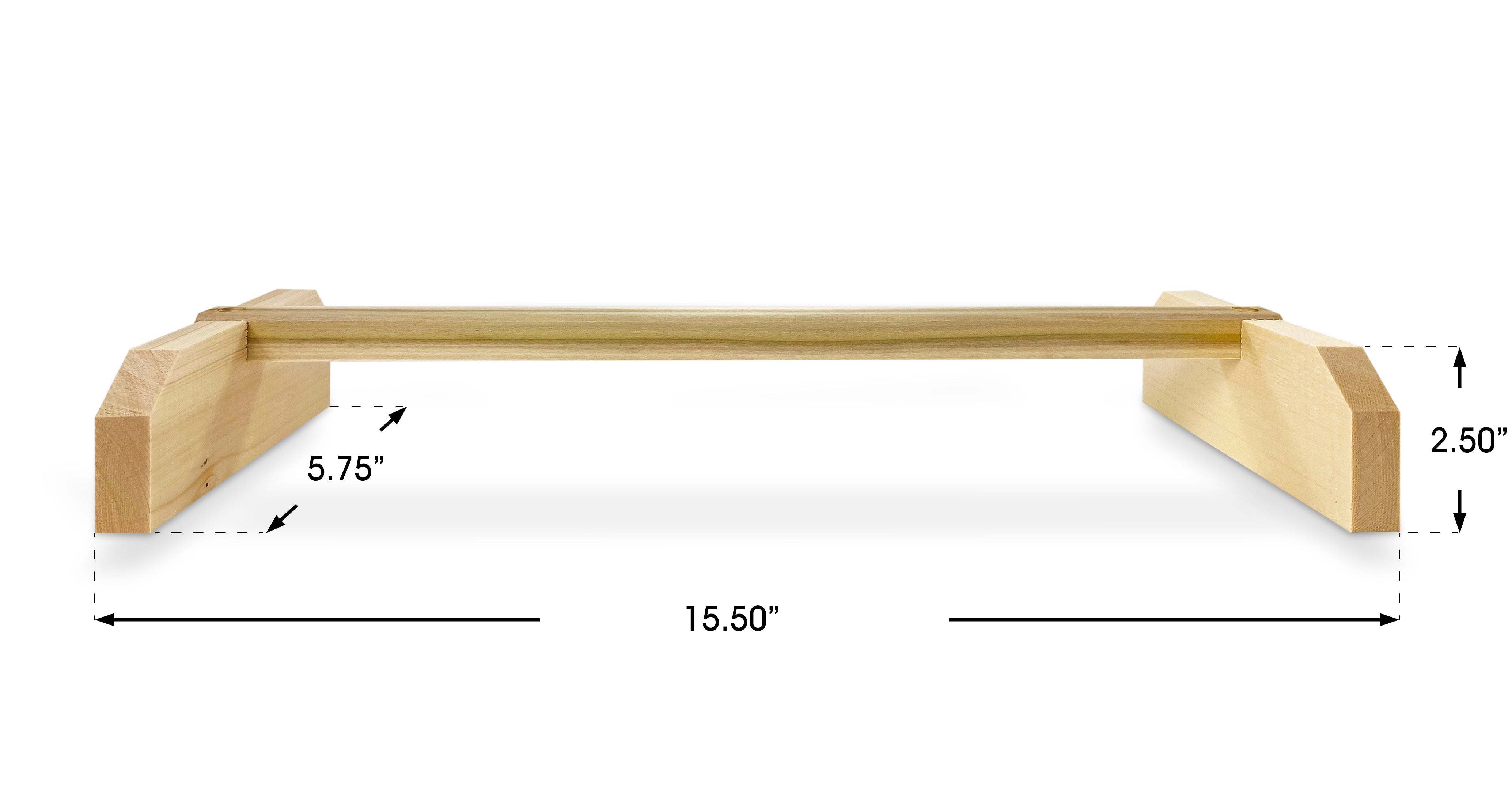 Chicken Perch Strong Wooden Roosting Bar Made in USA (2 Pack) Solid Accessories and Toys for Coop and Brooder for Large Bird Baby Chicks Pollos Gallinas Polluelos Parrots by Backyard Barnyard