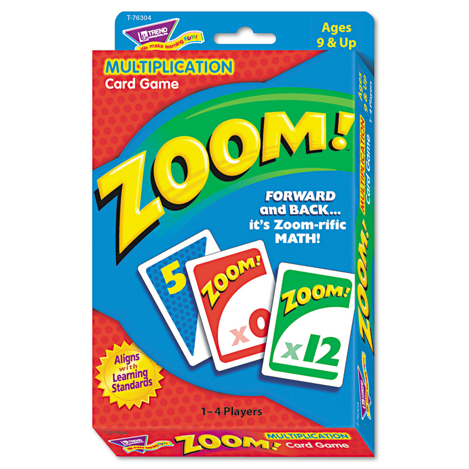 Zoom Math Card Game by TRENDandreg; TEPT76304