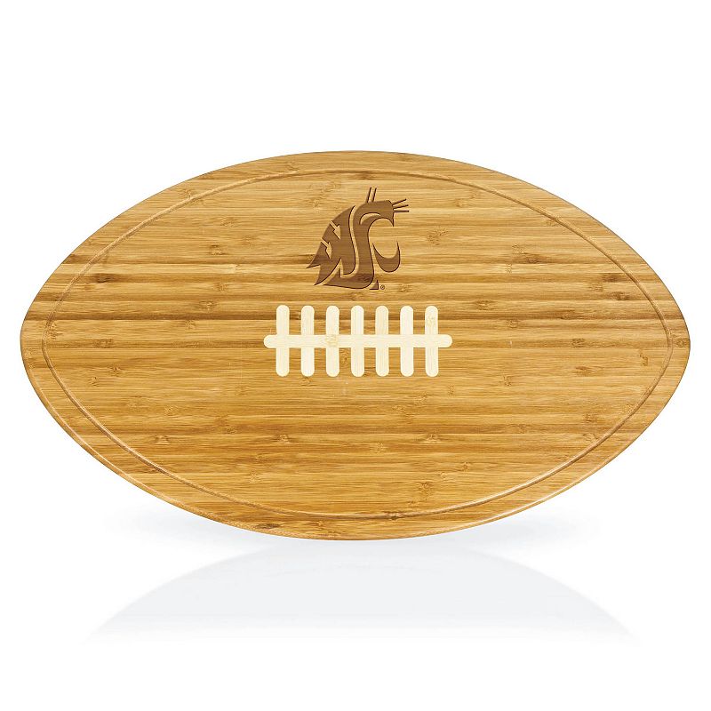 Picnic Time Washington State Cougars Kickoff Football Cutting Board and Serving Tray