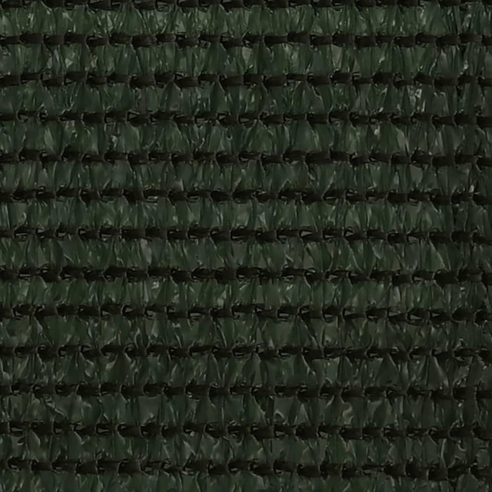 Balcony Privacy Screen Dark Green 90x600 Cm Hdpe No.352210