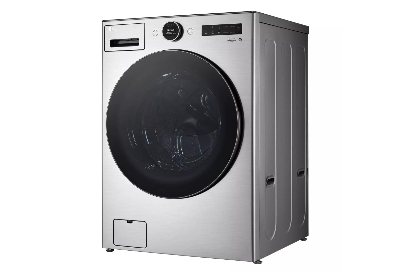 Lg WM5700HVA 4.5 Cu.Ft. Smart Front Load Washer With Turbowash® 360(Degree), Built-In Intelligence And Ezdispense®