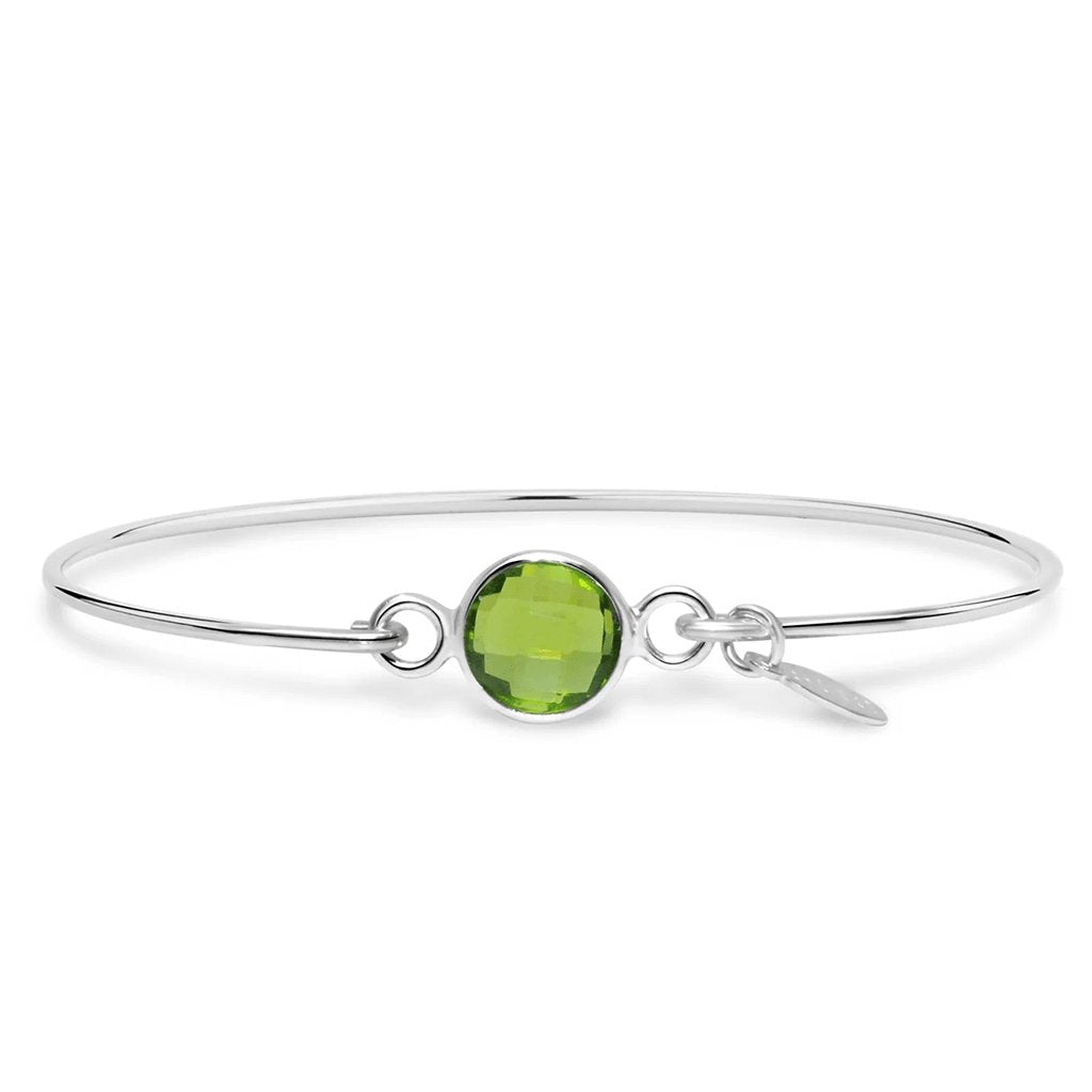 Stia  Signature Skinny Bracelet Peridot