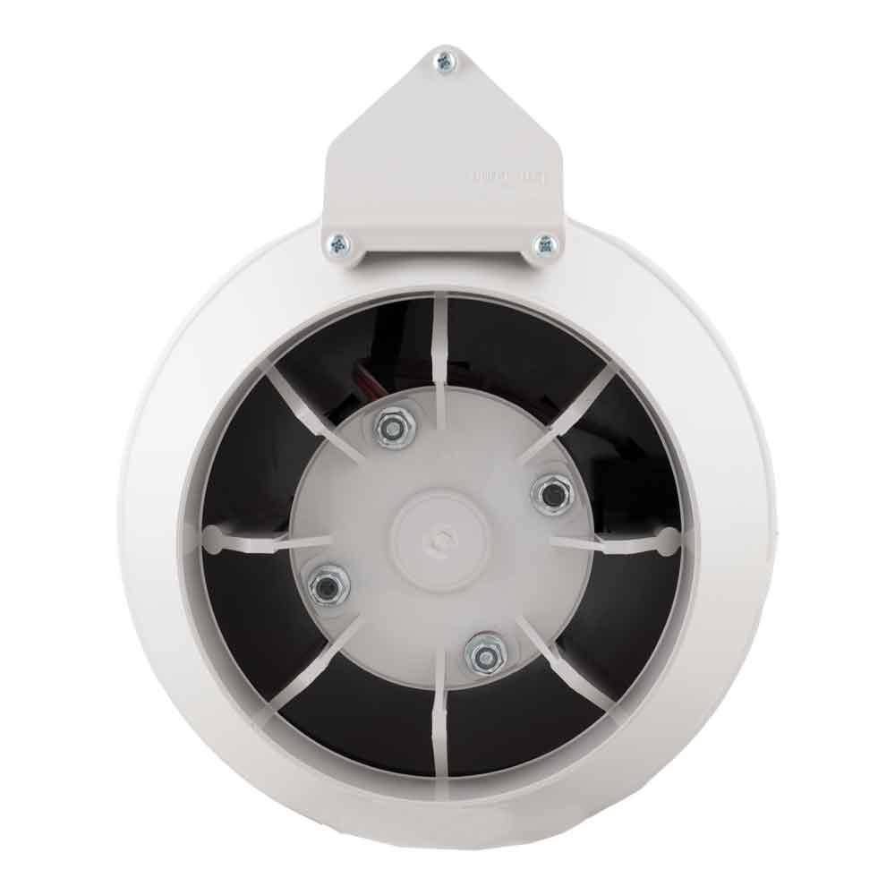 RadonAway XR261 6 in. Inlet and Outlet Inline Radon Fan in White with 1.6 in. Maximum Operating Pressure 23019-1