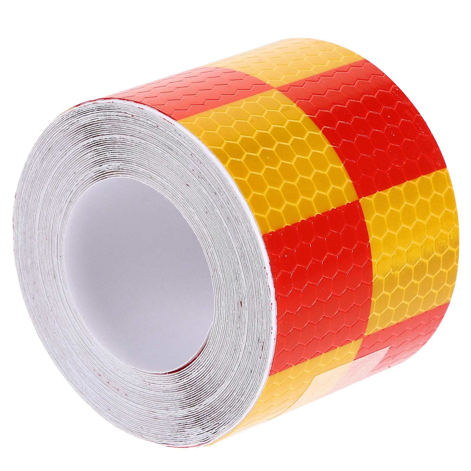 1 Roll Reflective Tape High Visibility Reflective Safety Tape Safety Warning Tape