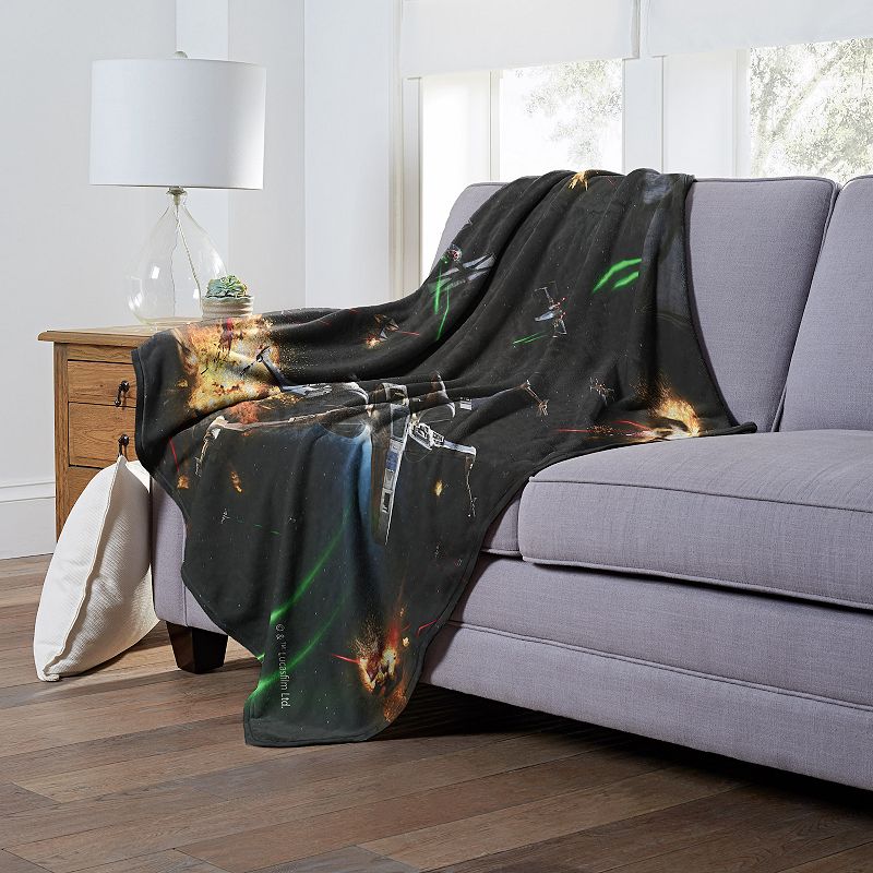 Disney's Star Wars Fighters Silk Touch Throw Blanket