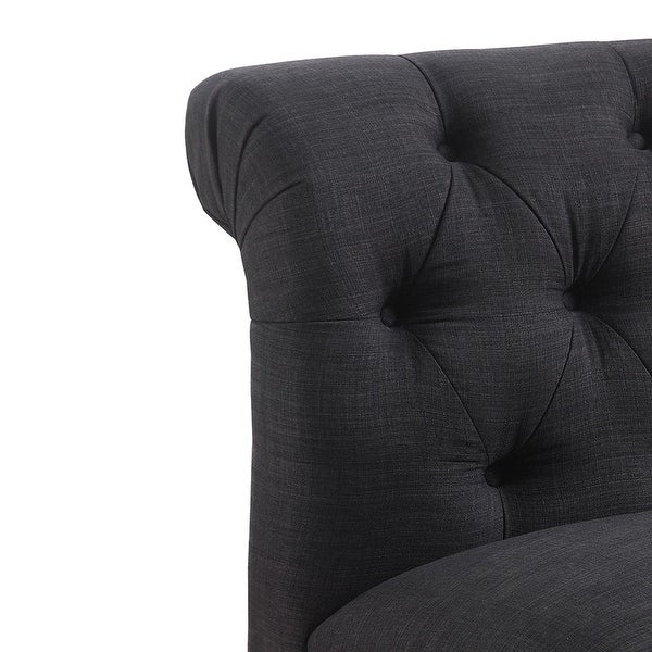 Rosevera LaGuardia Slipper Chair， Chesterfield， Armlesschair