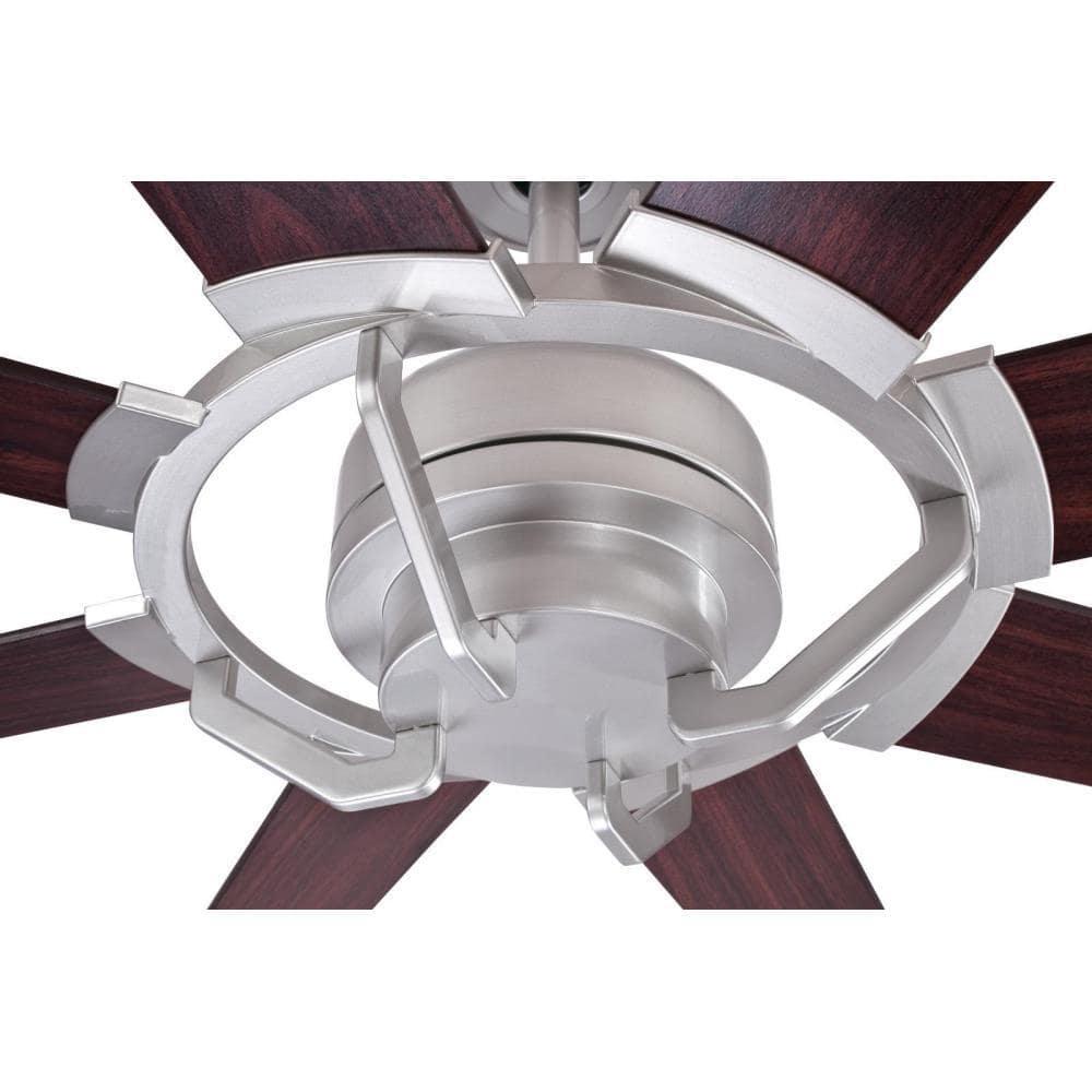 Westinghouse Damen 68 in Nickel Luster DC Motor Ceiling Fan with Remote Control