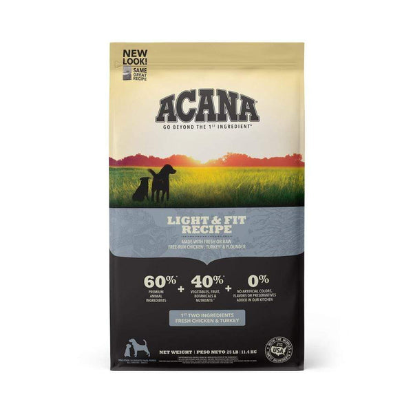 ACANA Light and Fit Formula Grain Free Dry Dog Food