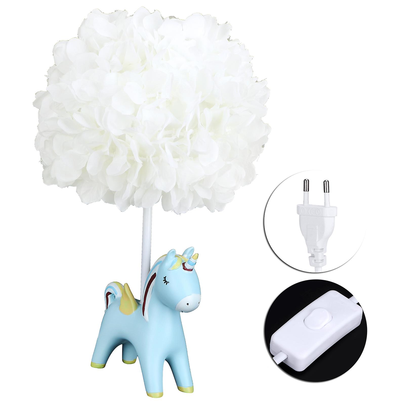 Mini Cartoon LED Bedside Children Table Lamp Night Light for Bedroom Home DecorationEU Plug 110‑240V