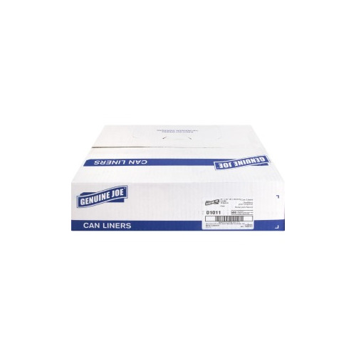 Genuine Joe Clear Trash Can Liners  GJO01011