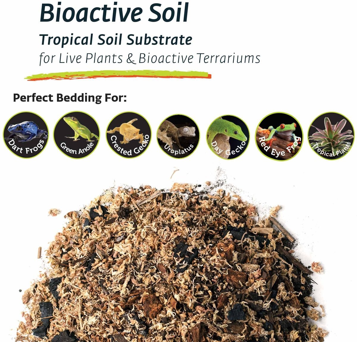 Galapagos Bioactive Soil Tropical Soil Substrate Reptile Bedding