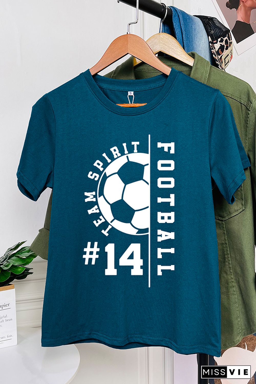 Soccer Team Graphic Tee Wholesale