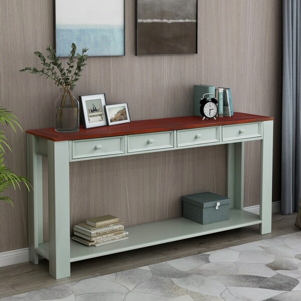 GZMR Console Table for Entryway Hallway Sofa Table