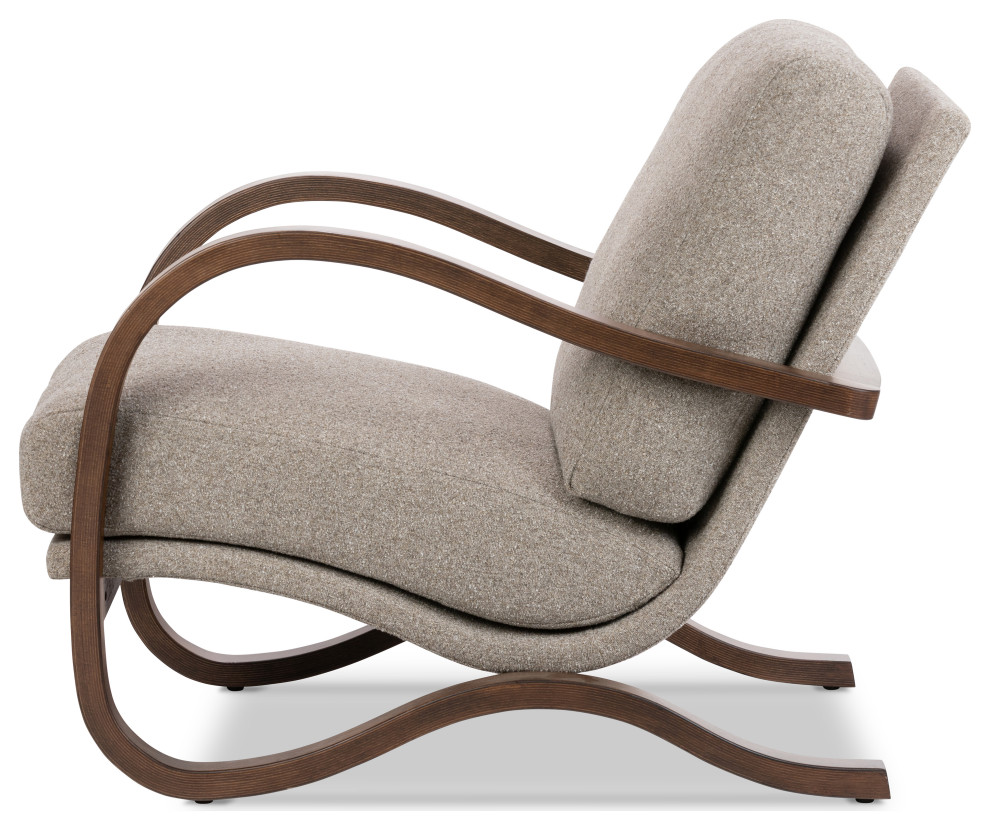 Paxon Chair Weslie Feather   Transitional   Rocking Chairs   by Zin Home  Houzz