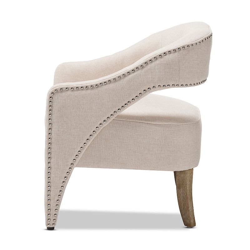 Baxton Studio Floriane Beige Chair