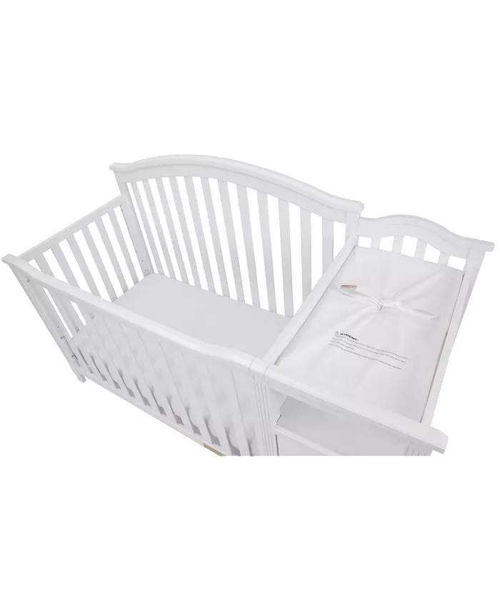 AFG Baby Furniture 46 Wooden Kali 4 in 1 Convertible Crib and Changer