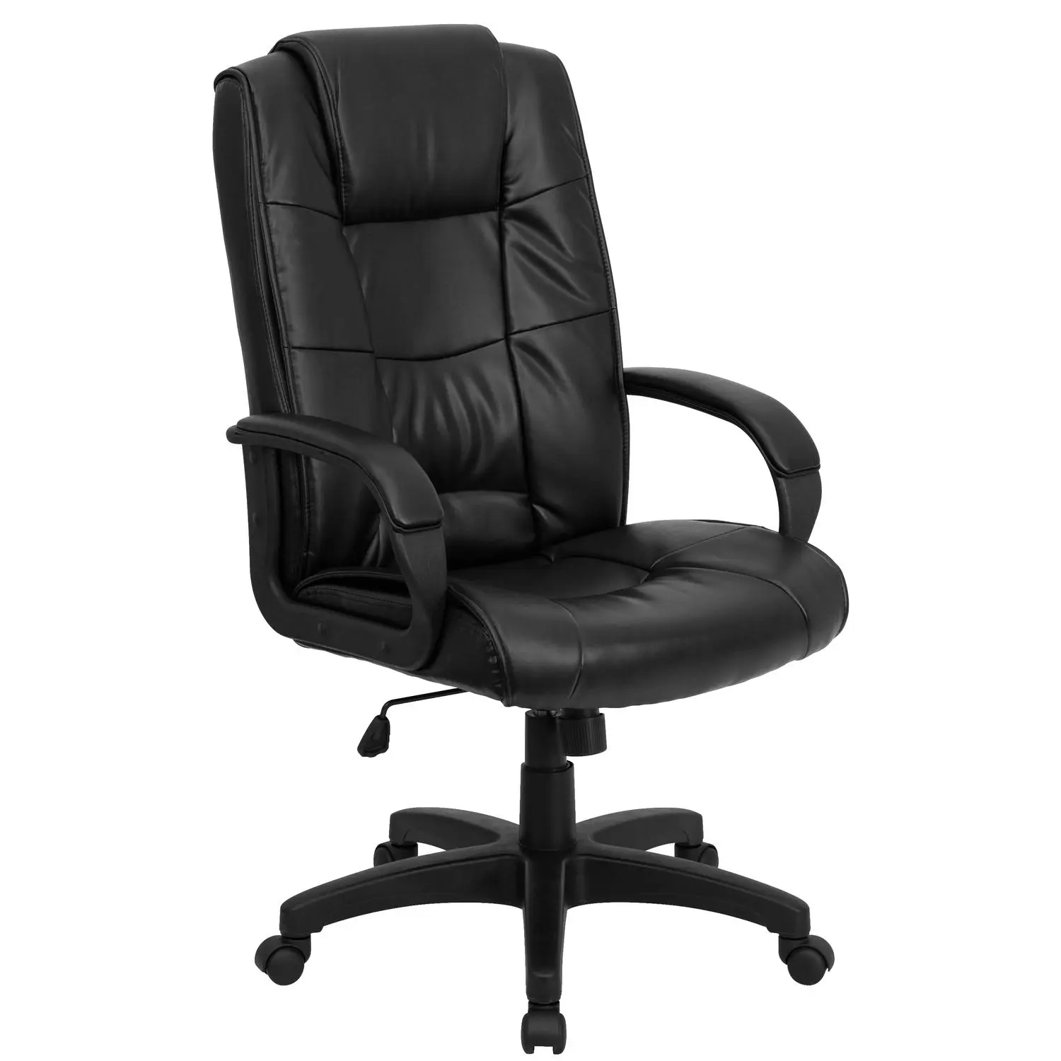 Black Leather Office Chair