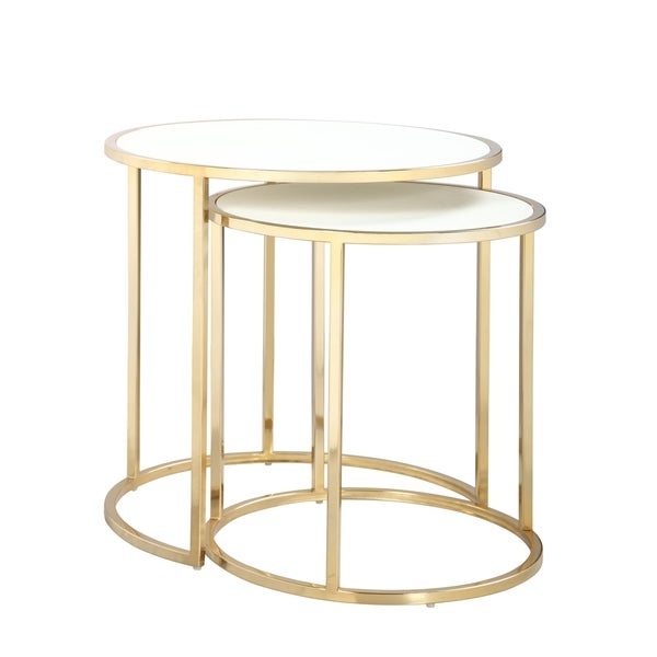 Chic Home Olivia Nightstand Side Table 2 Piece Set