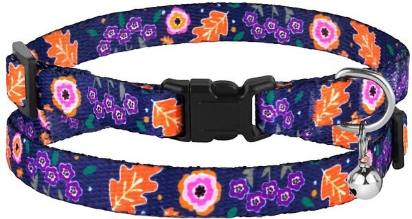 CollarDirect Floral Design Pattern Nylon Cat Collar