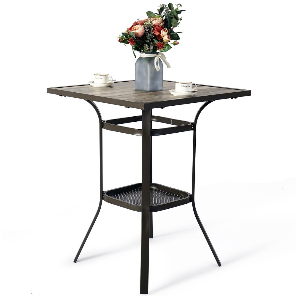 Kozyard Isabella High Swivel Bar Table