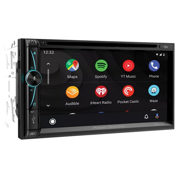 Power Acoustik Cpaa 70d 7 in Car In dash Unit Double din Dvd Receiver With Bluetooth And Apple Carplay android Auto