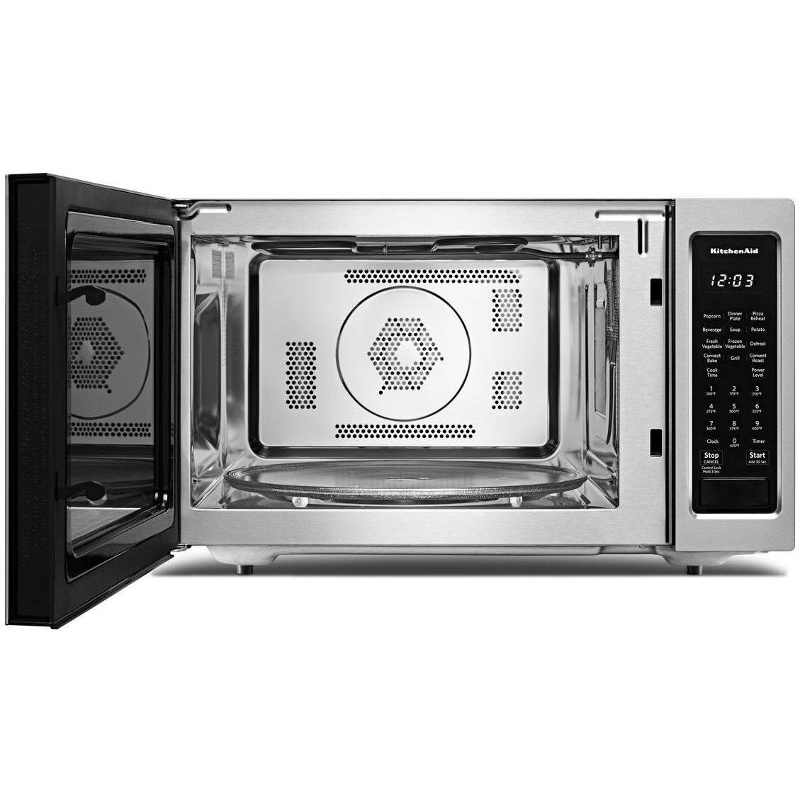 KitchenAid 1.5 cu.ft. Countertop Microwave Oven KMCC5015GSS