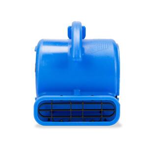 B-Air VP-20 15 HP Air Mover for Water Damage Restoration Carpet Dryer Floor Blower Fan Home and Plumbing Use in Blue BA-VP-20-BL