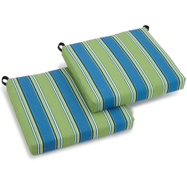 20-inch by 19-inch Indoor/Outdoor Chair Cushions (Set of 2) - 20 x 19