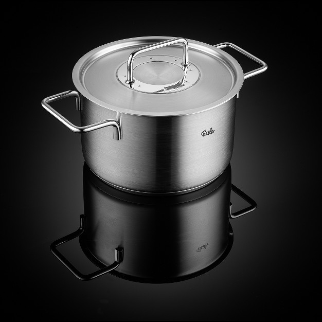 Fissler Pure Collection Stainless Steel Stock Pot With Metal Lid