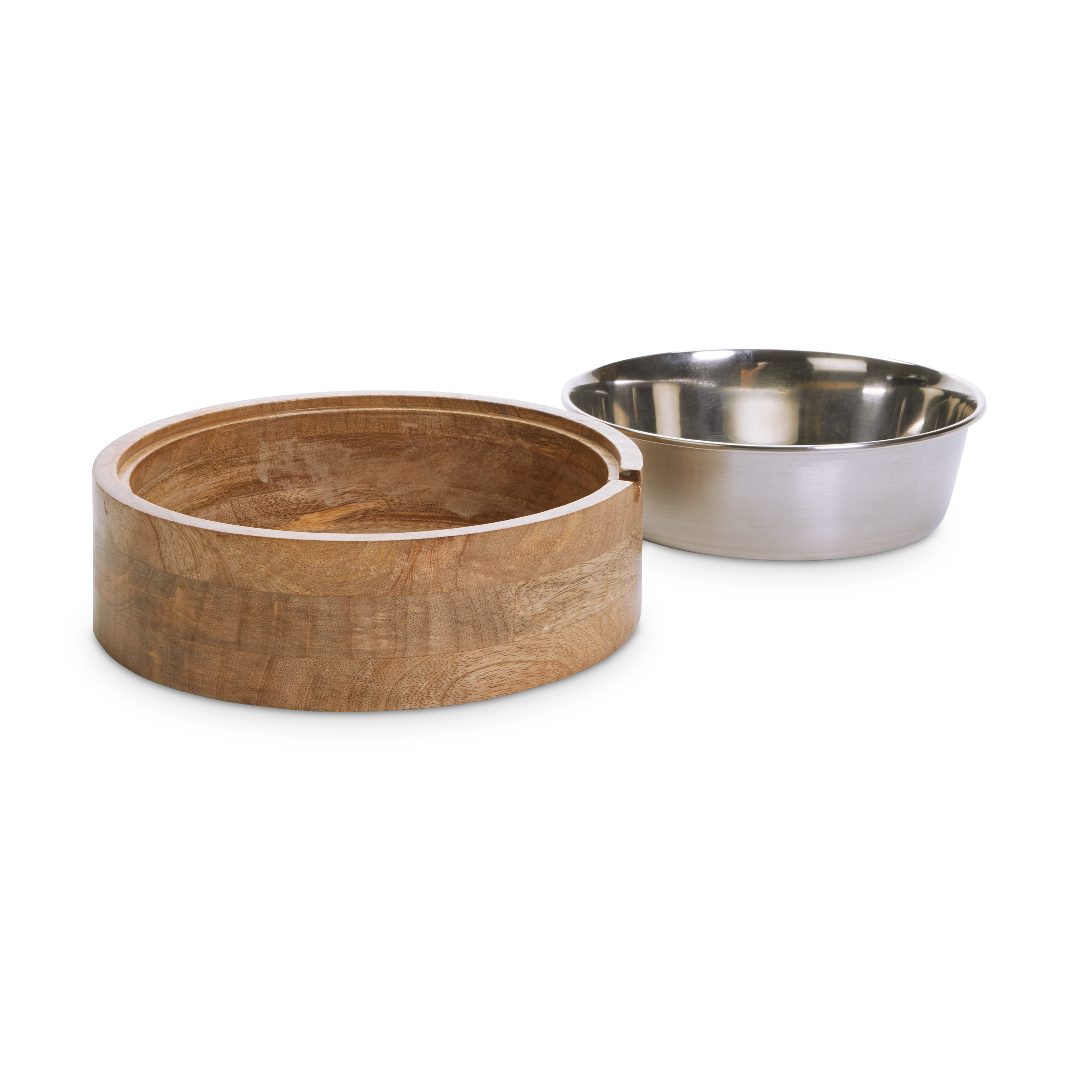 Reddy Home Decor Stainless-Steel Dog Bowl， 3.8 Cups