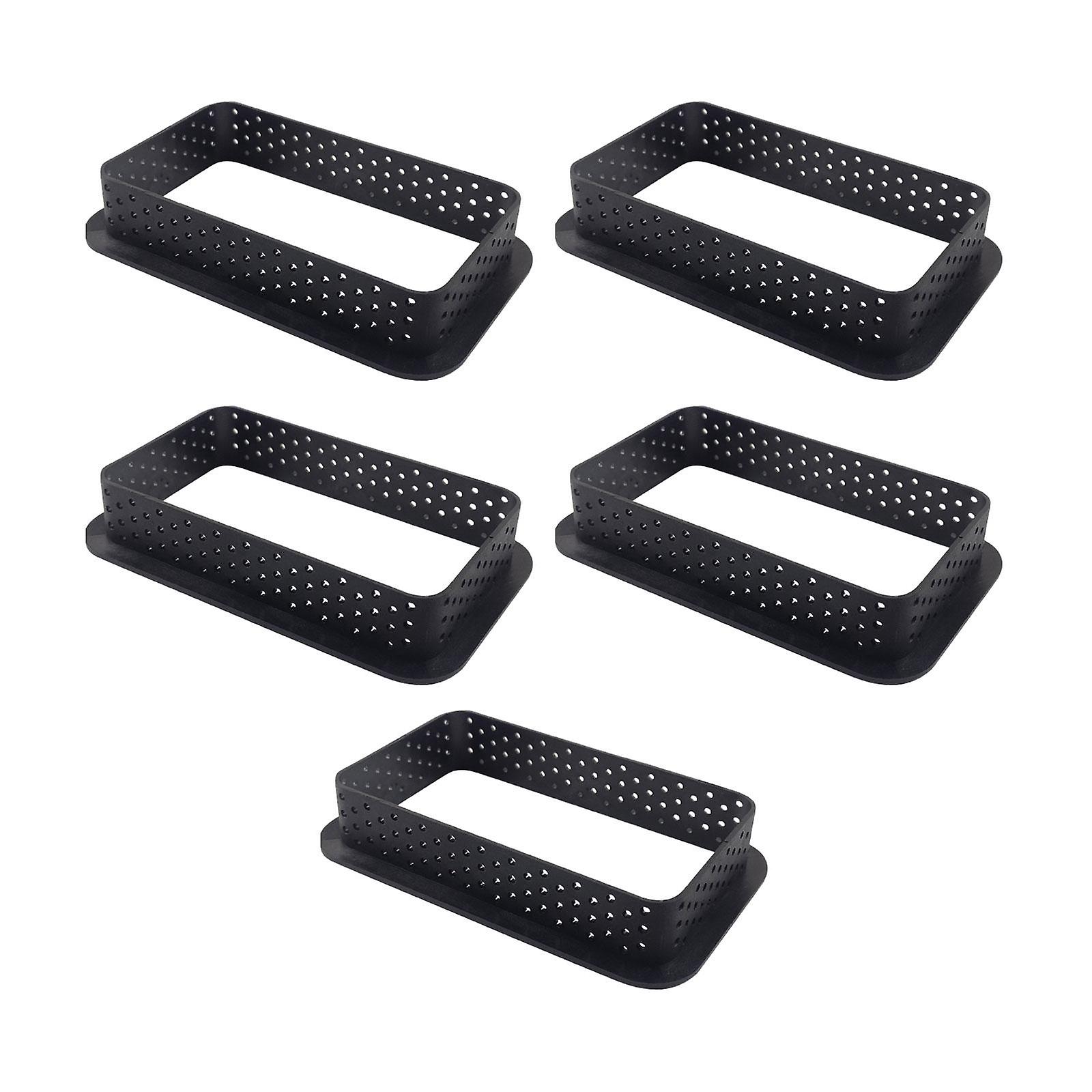 5x Perforated Cake Mold Cutter Bakeware Baking Dish For Pies Muffins Cookies D