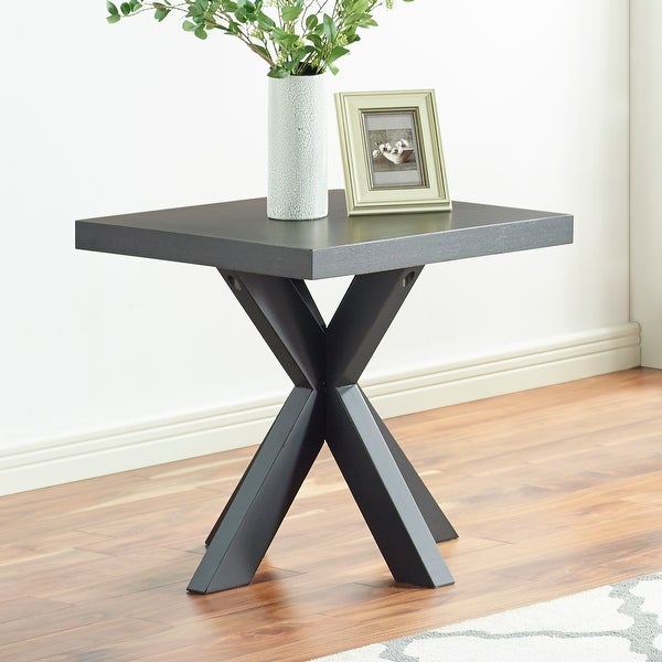 Strick and Bolton Harmony Ebony Finish End Table