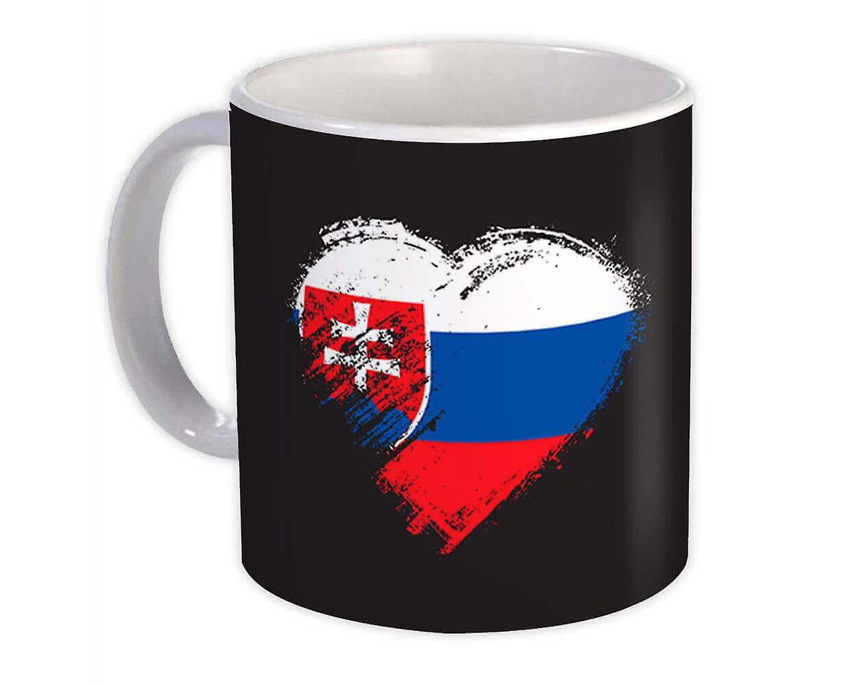 Gift Mug: Slovak Heart Slovakia