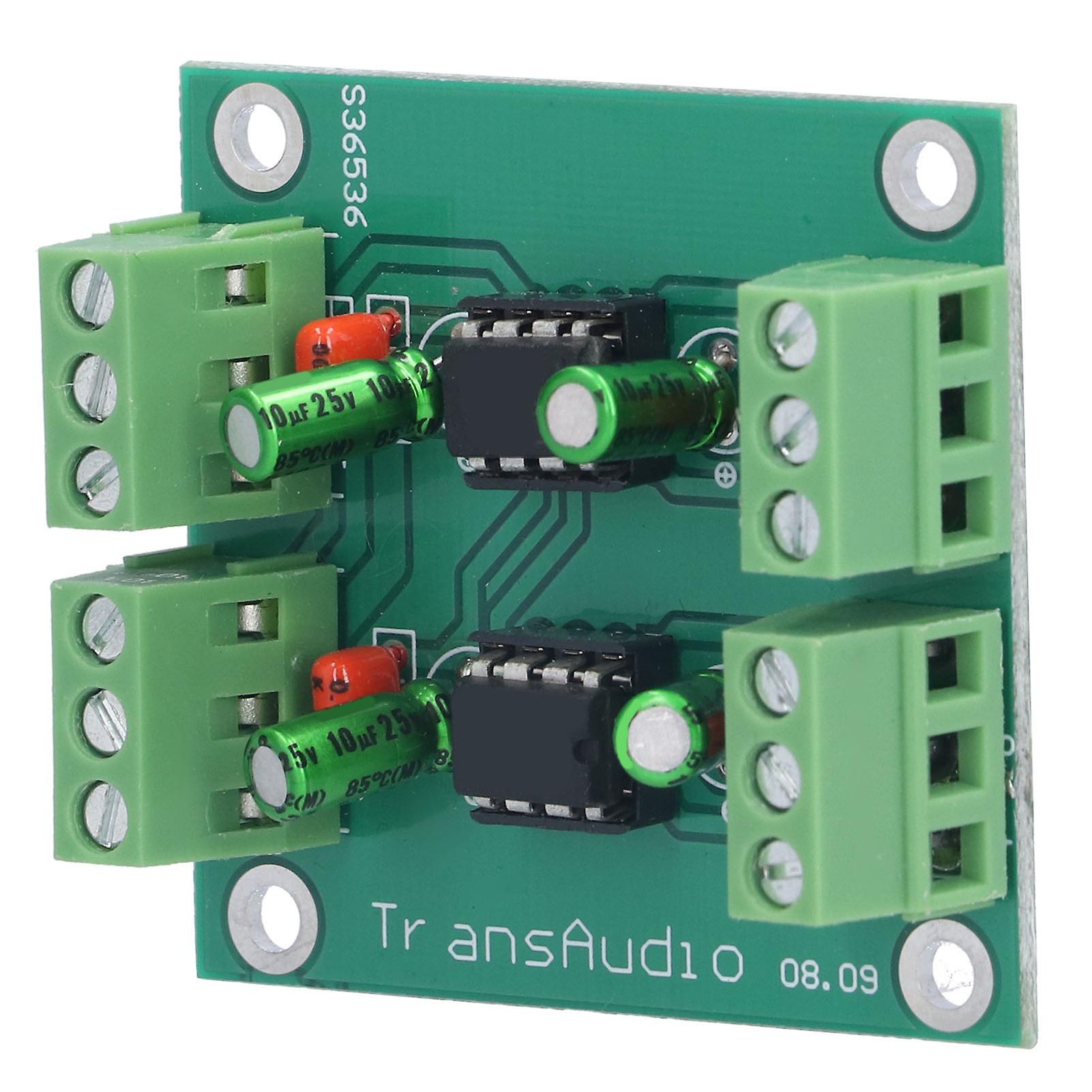 Converter Board Drv134pa Unbalanced To Balanced Low Distortion Dual Channel Stereo Conversion Board