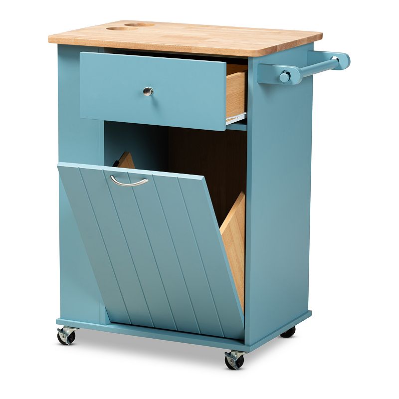 Baxton Studio Liona Kitchen Cart