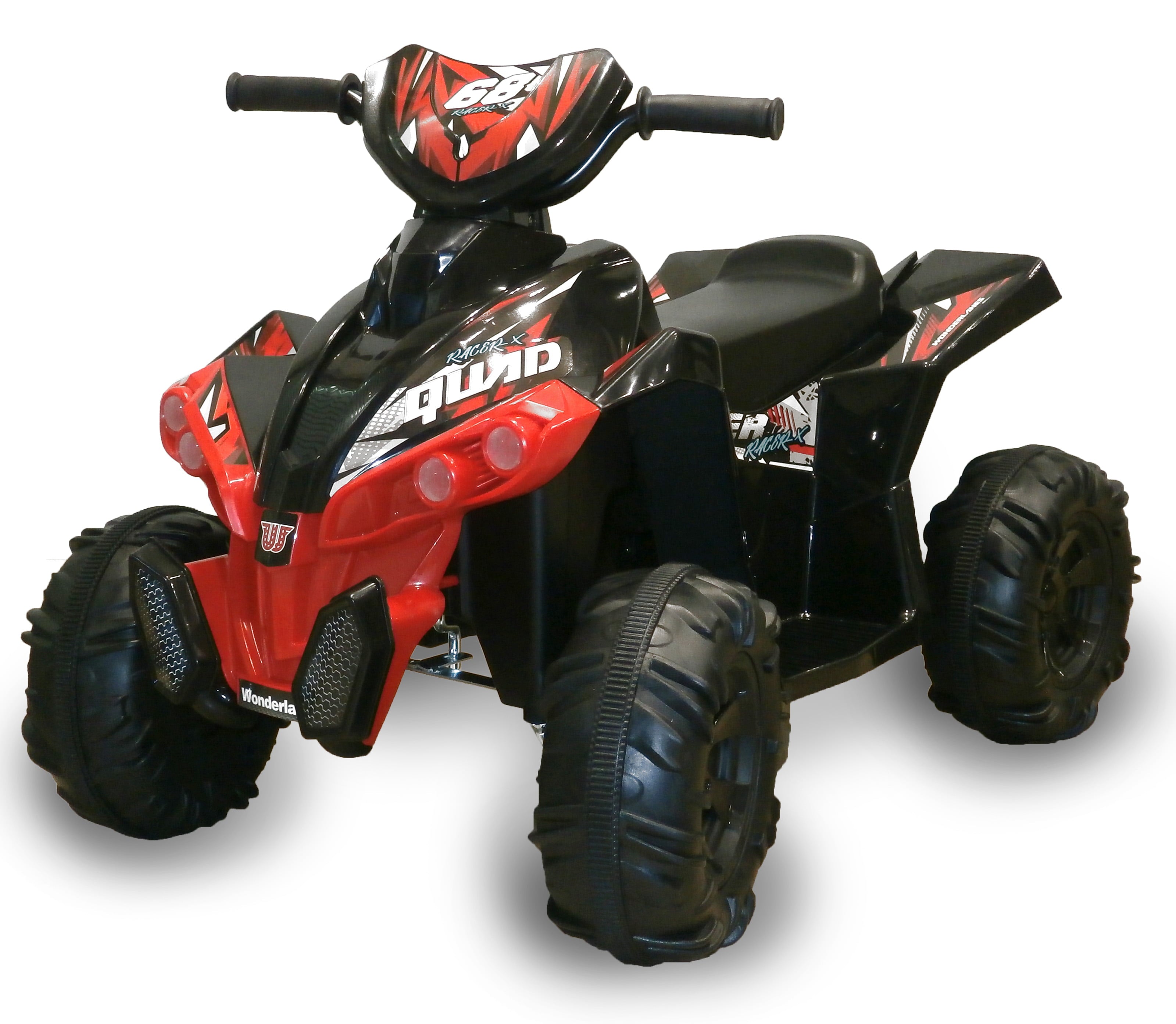 Wonderlanes ATV Quad Extreme Racer Ride On in Red, 12V Battery Powered , Best for Kids/ Toddlers/ Children/ Boys/ Girls